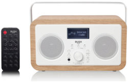 Bush Wooden Internet DAB Radio.